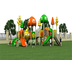 बच्चों के लिए 505 सेमी बच्चों के खेल का मैदान स्लाइड, स्टेटिकप्रूफ प्लास्टिक स्लाइड
