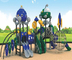 ODM बच्चे प्लास्टिक खेल का मैदान उपकरण, वाणिज्यिक आउटडोर खेल का मैदान उपकरण