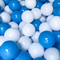 बॉल पिट नॉनटॉक्सिक इको फ्रेंडली पीई मटेरियल के लिए ओशन प्लास्टिक बॉल्स: