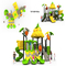 जंगल किड्स प्लास्टिक खेल का मैदान उपकरण बालवाड़ी के लिए एलएलडीपीई सामग्री